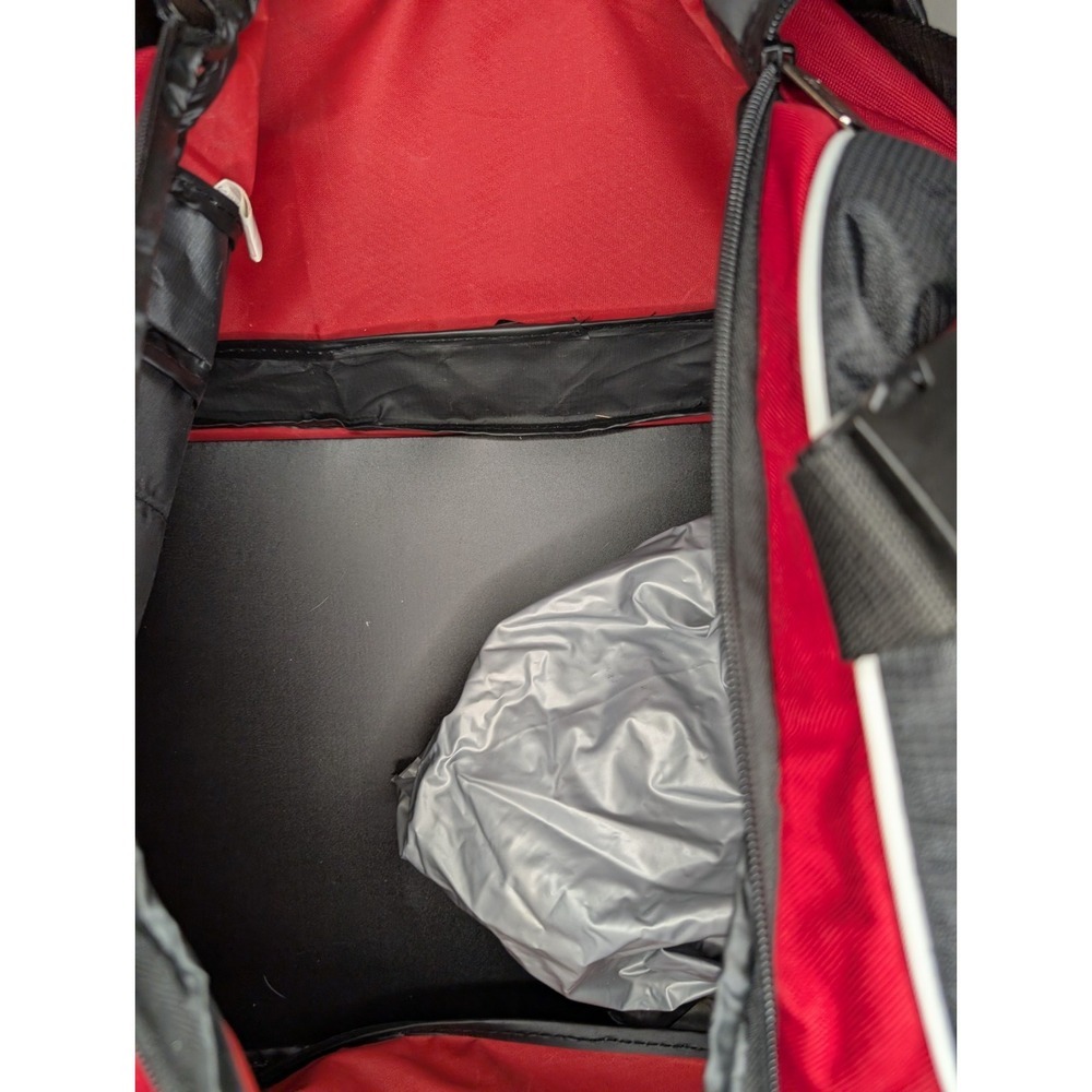 Tampa Bay Buccaneers NFL Officially Licensed Product Duffle Gym Bag Red Sports - Picture 7 of 10